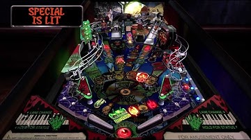 Monster Bash The Pinball Arcade Xbox 360 720P gameplay 1998 Williams Electronics