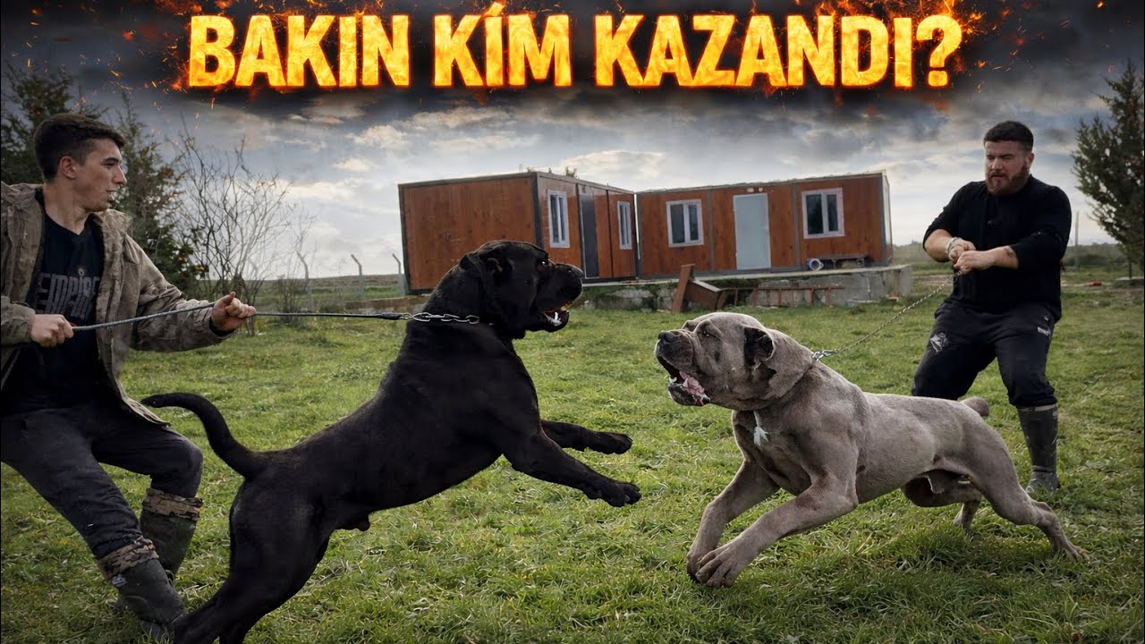 ГИГАНТСКИЕ CANE CORSO ЛИЦОМ К ЛИЦУ – КТО СИЛЬНЕЕ? | CARLOS vs HEKTOR