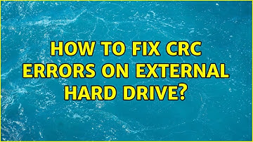 How to fix CRC errors on external hard drive? (3 Solutions!!)
