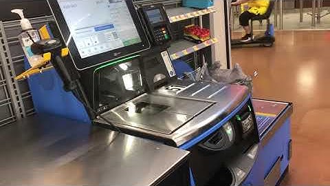 Self Check out at Walmart!