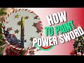 How to paint Power Sword - Christmas Special #warhammer #miniature #art #artist #paintinatorrex