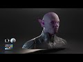 Sculpting   modeling  character design reel by baran koc