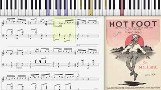 Hot Foot [Buck Dance] by Mayhew Lester Lake 1917