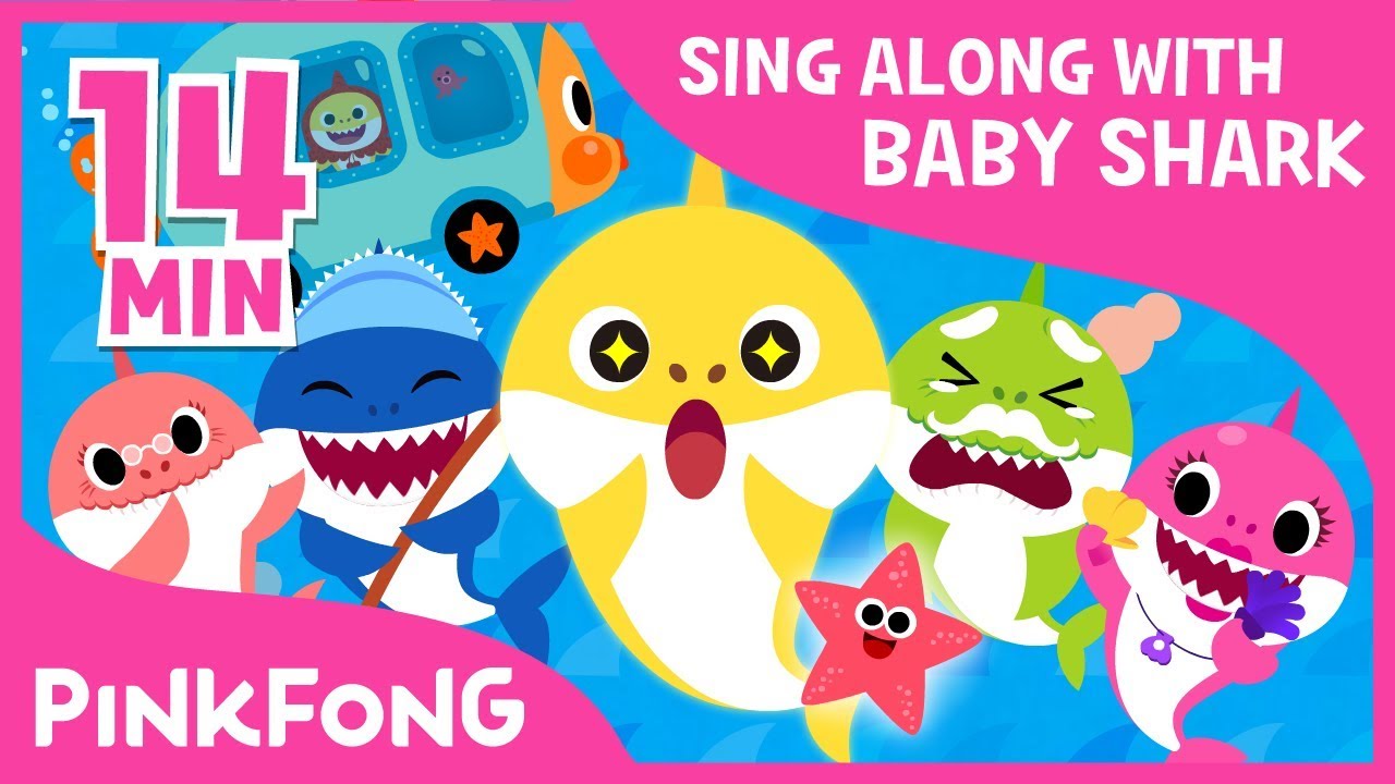 baby shark singing shark