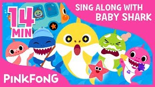 the shark family and more sing along with baby shark pinkfong songs for children