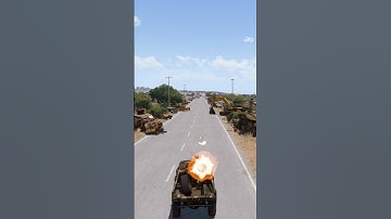 ATGM simulation at medium range #simulation #military #dcs #arma #army #gaming #shorts