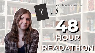 48 Hour Readathon | Reading Almost Half My TBR in 48 Hours