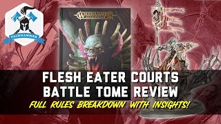 FLESH EATER COURTS - NEW BATTLETOME - FULL RULES REVIEW AND BREAKDOWN!
in this show Russ breaks down the new flesh eater battletome! full matched play review!
Content made possible by GW support!
SUPPORT THE SHOW!
If you enjoy our content - tell someone about our channel and share our content, this is the best way to support us. It really helps us continue to make content for Age of Sigmar
Become part of the FACEHAMMER LEGION - Join this channel to get access to perks:
https://www.youtube.com/channel/UClDXi0PJh7ZUqDaocp4eY0g/join
PATREON - Support us for extra MERCH and Discord perks!
https://www.patreon.com/Facehammer
Want to one off donate?
Buy us a Ko-FI - https://ko-fi.com/facehammer
AFFILIATES and Direct Support
Support the Show: Merchandise Available, as well as amazing modular paint station/racks which we all use in our hobby areas!
https://elementgames.co.uk/search?q=facehammer&?d=10051
ELEMENT GAMES - Great prices and customer service
Crystal Referral Code RUS086
https://elementgames.co.uk/?d=10051
AMAZON Store Front - This is all the equipment and gear we use to hobby and create the show
https://www.amazon.co.uk/shop/facehammer_
AUDIBLE SUB - want some GW audible books at a fraction of the cost!
Sign up to a FREE audible trial here - You will get a free book and support the show!
https://www.amazon.co.uk/Audible-Membership/dp/B00OPA2XFG?actionCode=AMN30DFT1Bk06604291990WX&tag=facehammer-21
Join the FACEHAMMER COMMUNITY on DISCORD!
https://discord.gg/QeEqJnF
Follow us on SOCIAL MEDIA
Twitter - @Facehammer_
IG - @Facehammer_
#FACEHAMMER #AGEOFSIGMAR #WARHAMMER FLESH EATER COURTS - NEW BATTLETOME - FULL RULES REVIEW AND BREAKDOWN!