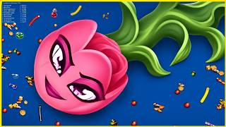 🐍 Giant Slither Snake Top 01 | Epic WormsZone.io Gameplay!