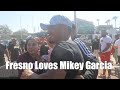 Fresno Embraces Mikey Garcia - Big Crowd For Mikey Garcia Weigh-In At Chukchansi Park