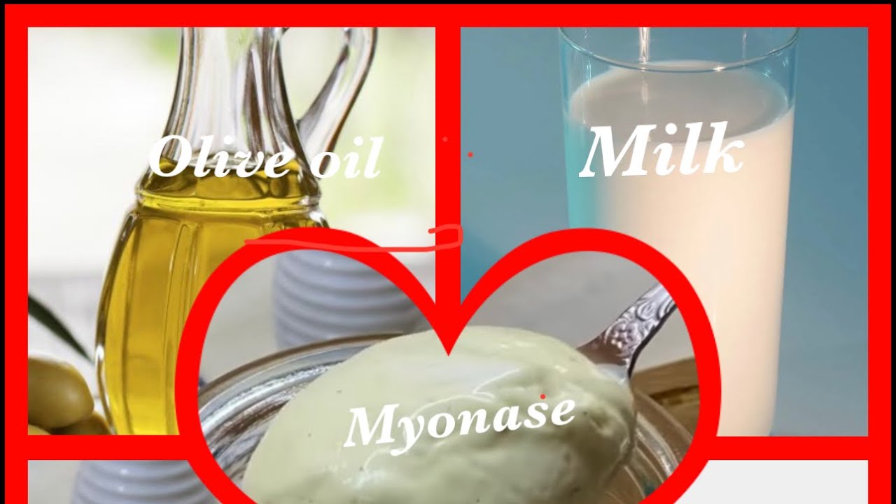 Easy and fast recipe pour olive oil in milk home made healthy