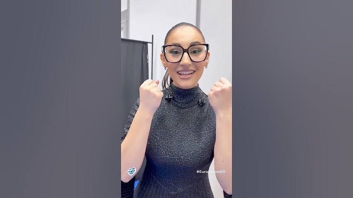 Ελλάδα Klavdia Eurovision 2025: Second Semi-Final #backstage  #κλαυδία #asteromata #greece