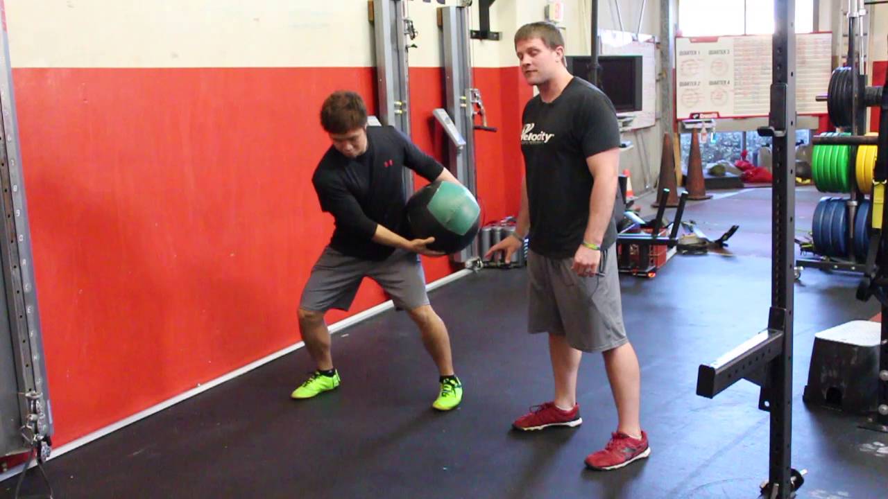 Rotational Power for Baseball Throwing the Med Ball With Correct Form