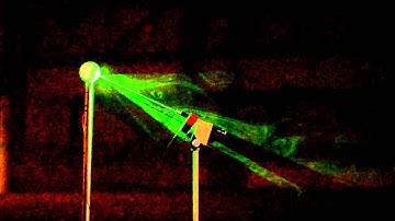 Rotor Tip Vortex Flow Visualization with Laser Sheet