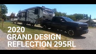 Grand Design Reflection 295RL, Sandbanks Beach Resort Campground.