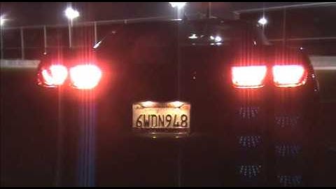 Technostalgia Tail lights on a 2011 Camaro SS