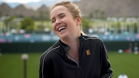 Elina Svitolina dances to her favorite song! | 201...