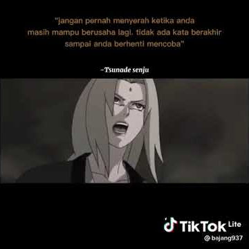 Story WA Anime Naruto Terbaru 2021 - Tsunade Senju || Story WA 30 Detik