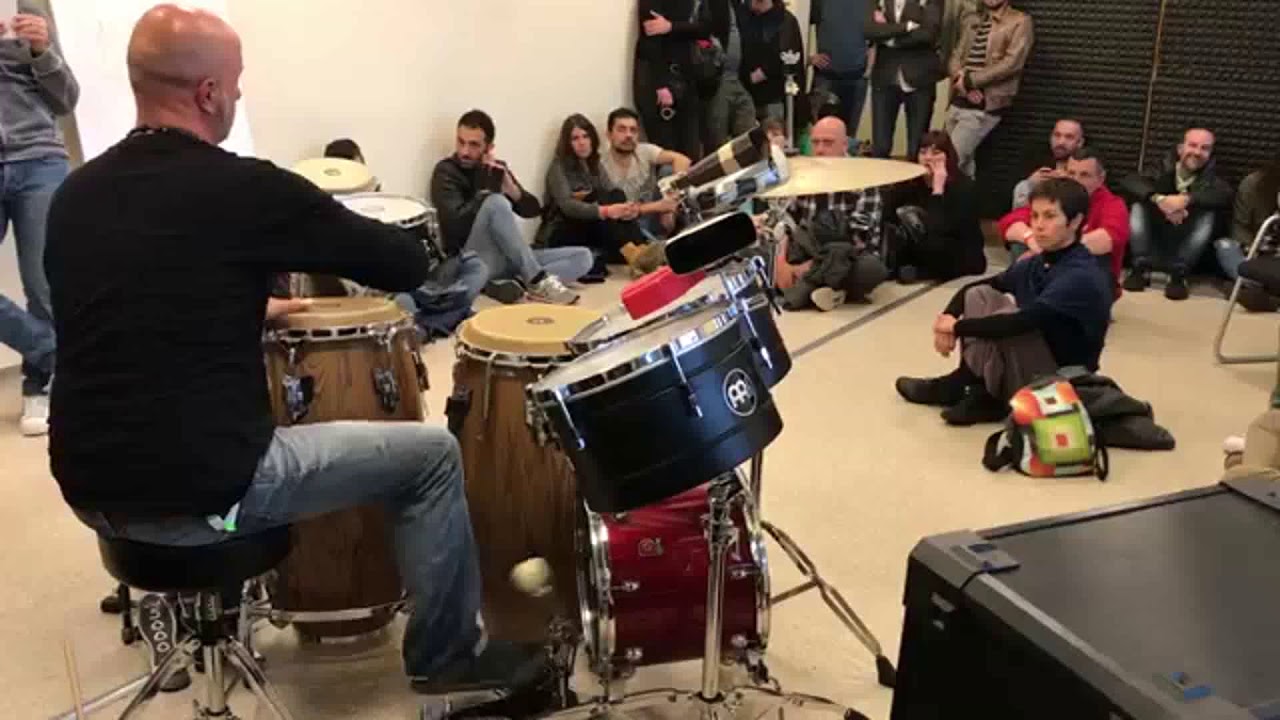Marco Catinaccio a PERCUOTIAMO il festival delle percussioni