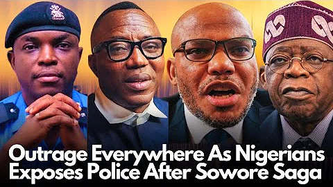 🔥 Massive Outrage! As Nigerians Exposes Police CSP On Sowore's Arrest Today - Benjamin Hundeyin.