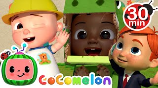 Dino Costume- London Bridge | Cocomelon - It's Cody Time | Cocomelon Songs For Kids & Nursery Rhymes