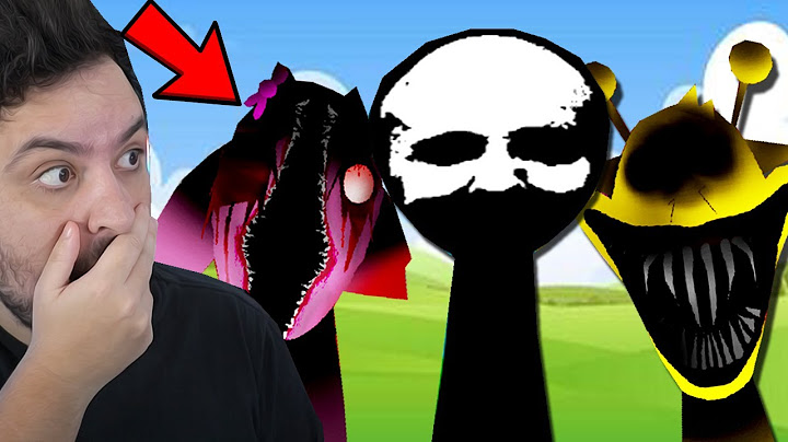 JOGANDO a VERSÃO MAIS ASSUSTADORA do INCREDIBOX SPRUNKI...é a versão mais estranha que JÁ JOGUEI!