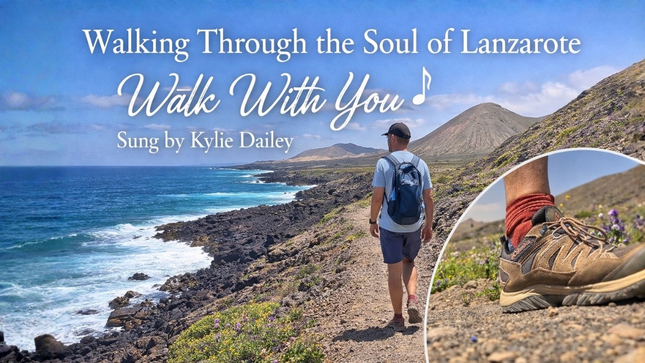 Walk with You - Lanzarote walk with music by Kylie Dailey.