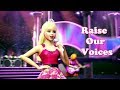 Raise Our Voices From Barbie Rock N Royals Lyrics Video