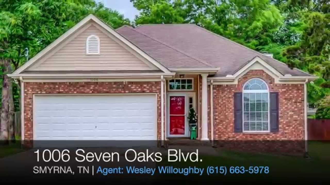 1006 Seven Oaks Blvd Smyrna, TN House For Sale YouTube