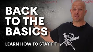 How to train if you are overweight or deconditioned - get back to basics with 3 phases of training