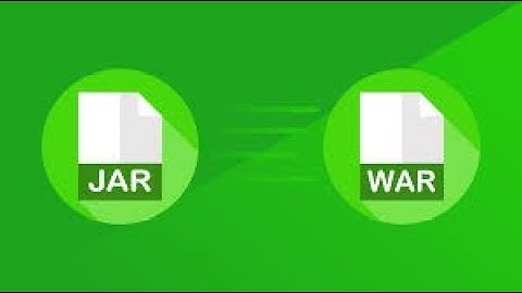 Creating a jar or war in maven and deploy using cmd.