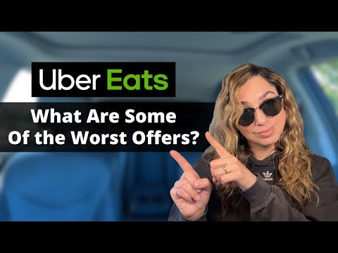 What Are Some Of the Worst Offers Uber Eats Drivers See?