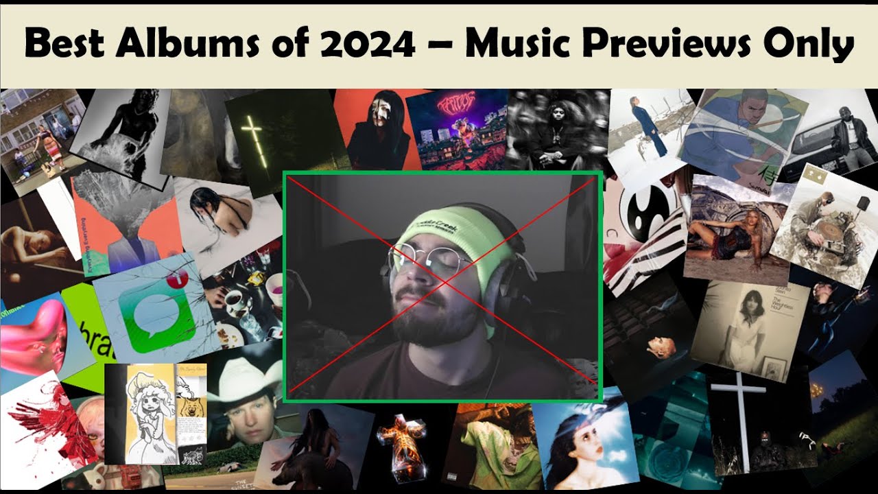 Top 40 ALBUMS of 2024 - No Commentary - YouTube