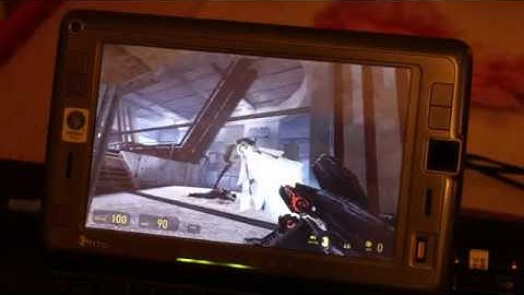 Half Life 2 Episode 2 on low spec HTC Shift UMPC