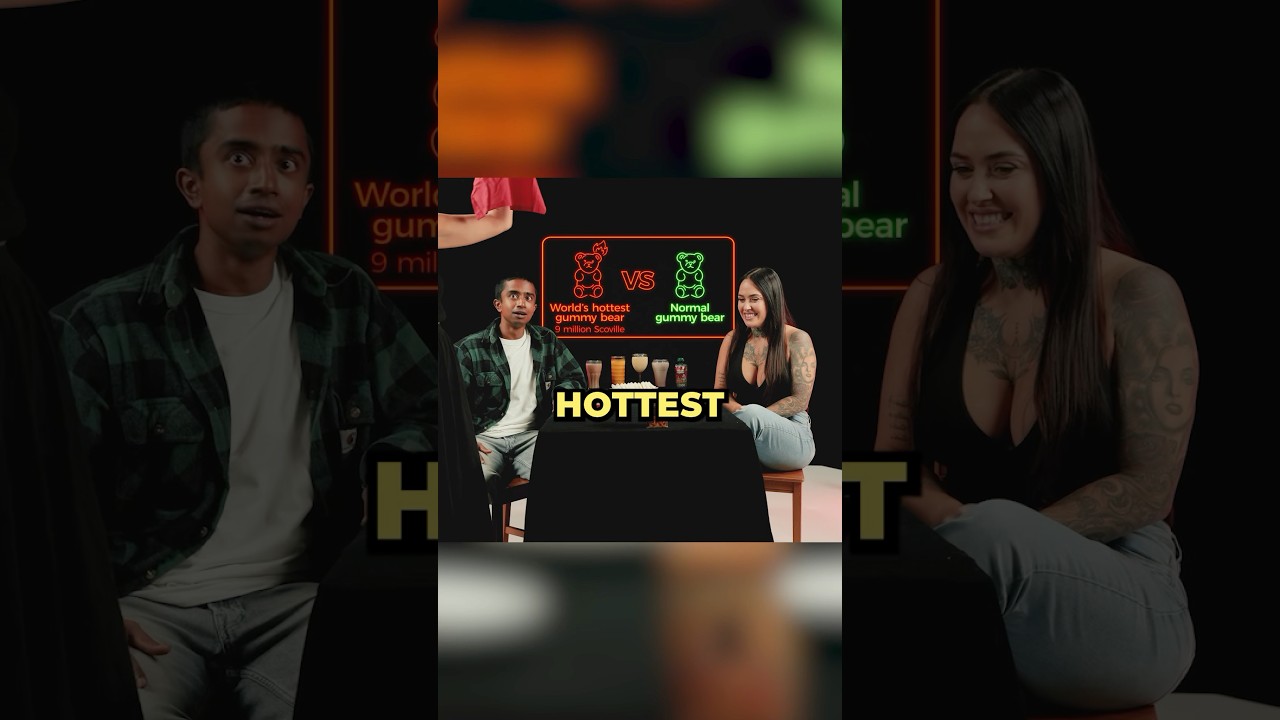 Who had the world’s hottest gummy bear? ​⁠