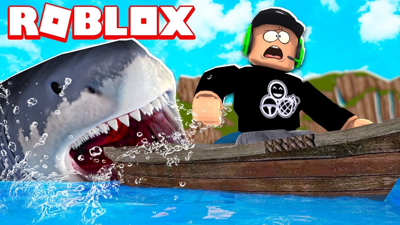 Can we survive a Shark Attack in Roblox?! (SharkBite)