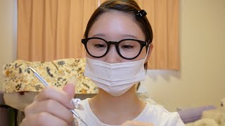 【ASMR】ネイル上手い職人気質のすっぴん中国人ネイリスト(囁き)【ロールプレイ】