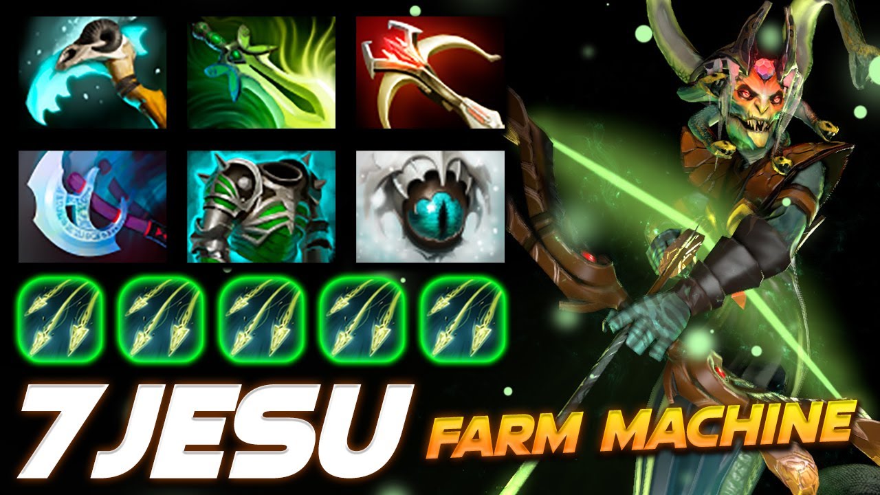 7jesu Medusa Farm Machine Dota 2 Pro Gameplay [Watch & Learn] YouTube