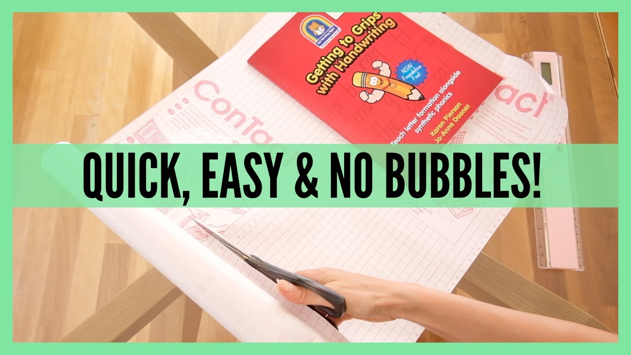 How To Contact Books Without Bubbles (QUICK & EASY HACK!) YouTube