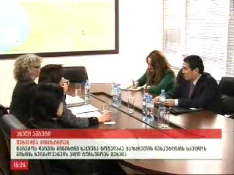 MOE: შეხვედრა საელჩოს წარმომადგენელთან