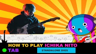 How to play | Ichika Nito - Guitar Solos in 2030 be like ( Standalone by Dios ) / TAB Tutorial