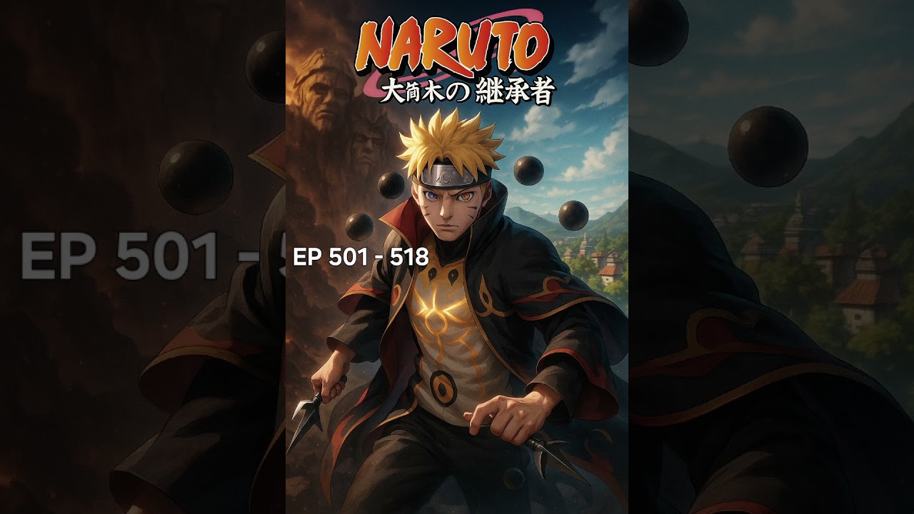 นิยายเสียง นารูโตะ ทายาทแห่งตระกูลโอซึซึกิ บทที่ 501 - 518 (จบ)