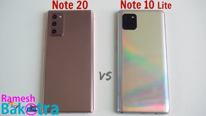 Samsung Galaxy Note 20 vs Note 10 Lite - Which Note is best for you? 