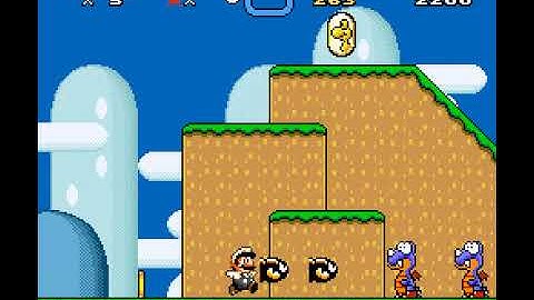 SMW Custom Power-up - Bullet Mario