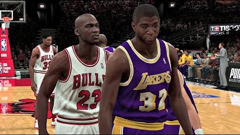 NBA 2K20 Gameplay - All-Time Chicago Bulls vs All-Time Los Angeles Lakers  – NBA 2K20 PS4
