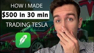 My Recent $500 Profit Trading Tesla [TSLL] Stock Today