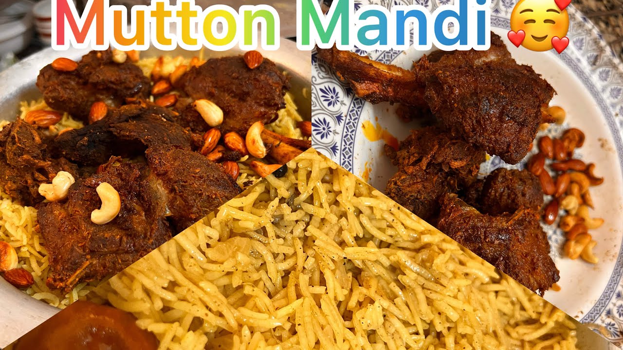 Mutton Mandi Like Never Before – A Royal Arabic Dish!" 🐐 