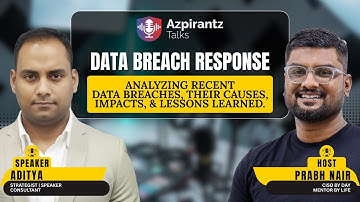 How to Handle a Data Breach Like a Pro | Cybersecurity Expert Aditya Shares Real Tactics!