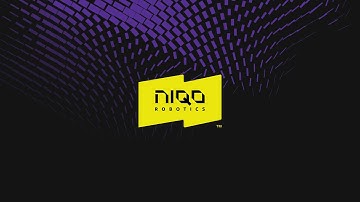 Niqo Robotics - Logo animation. Sensory motion.
