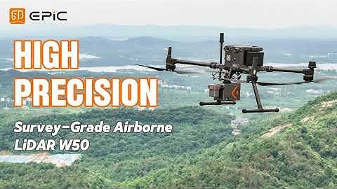W50 Airborne LiDAR : Redefining Precision in 3D Data Acquisition